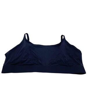 Parade Women's Black Mesh Detail Lounge Bralette Bra Size 3XL